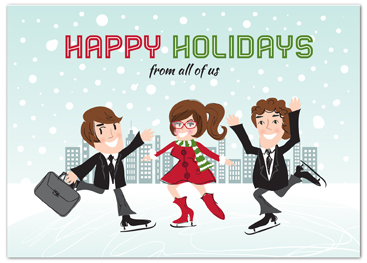 Holiday Sales Prospecting Products - Business Greeting Cards