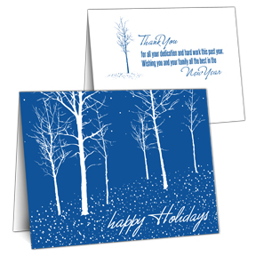 Employee Holiday Card - Employee Christmas Card