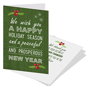 Business Holiday Cards and Corporate Christmas Cards