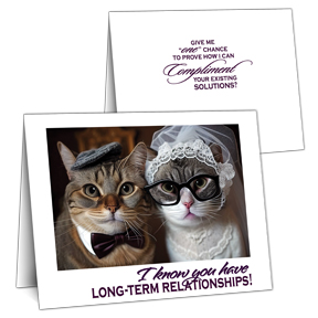 I know you have long term relationships - cat wedding